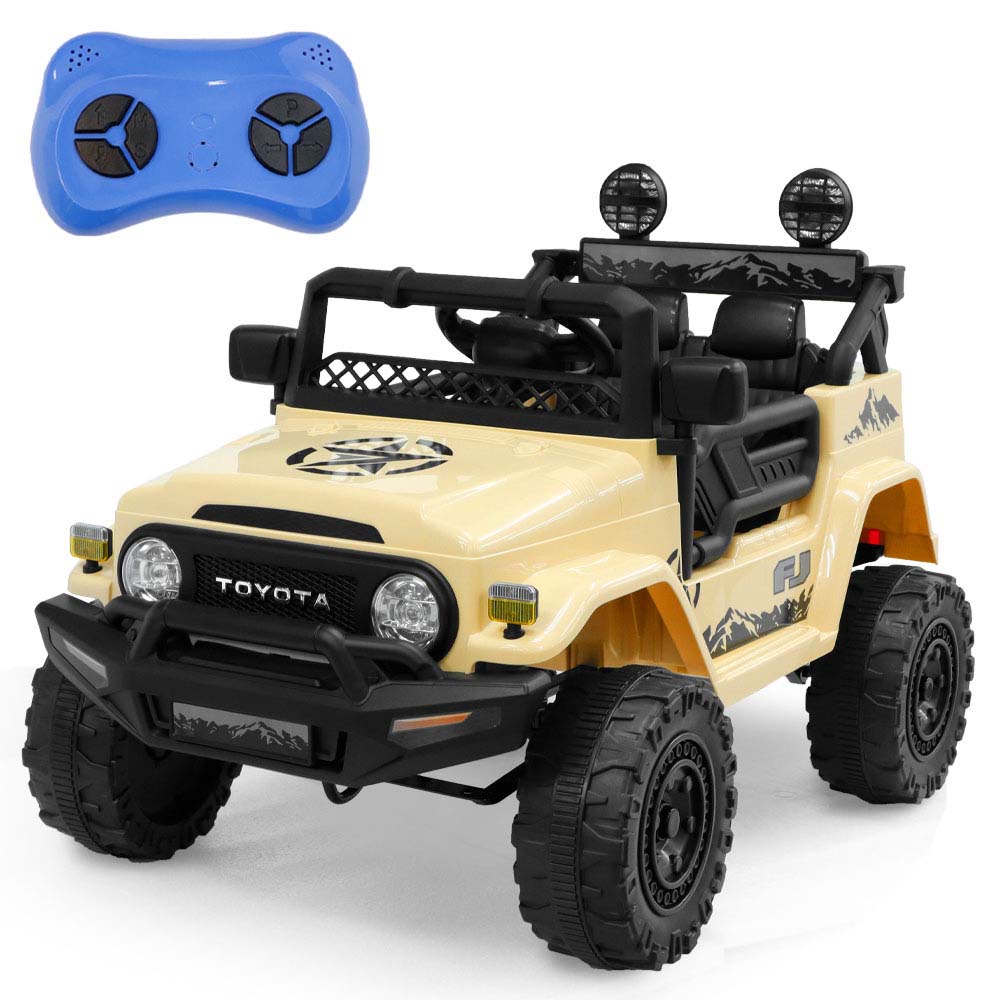 楽天市場】乗り物 おもちゃ 屋内用 電動乗用カー TOYOTA FJ40