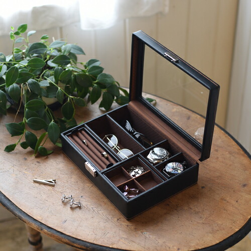 楽天市場】メンズボックス L コレクションケース 小物入れ 収納ケース