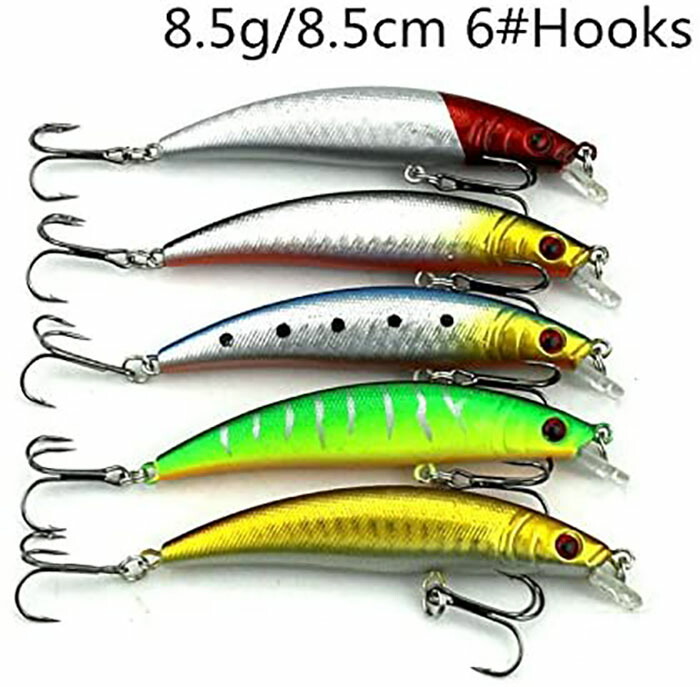 楽天市場】釣りルアーセット 37個 ミノー ルアーセット フローティング