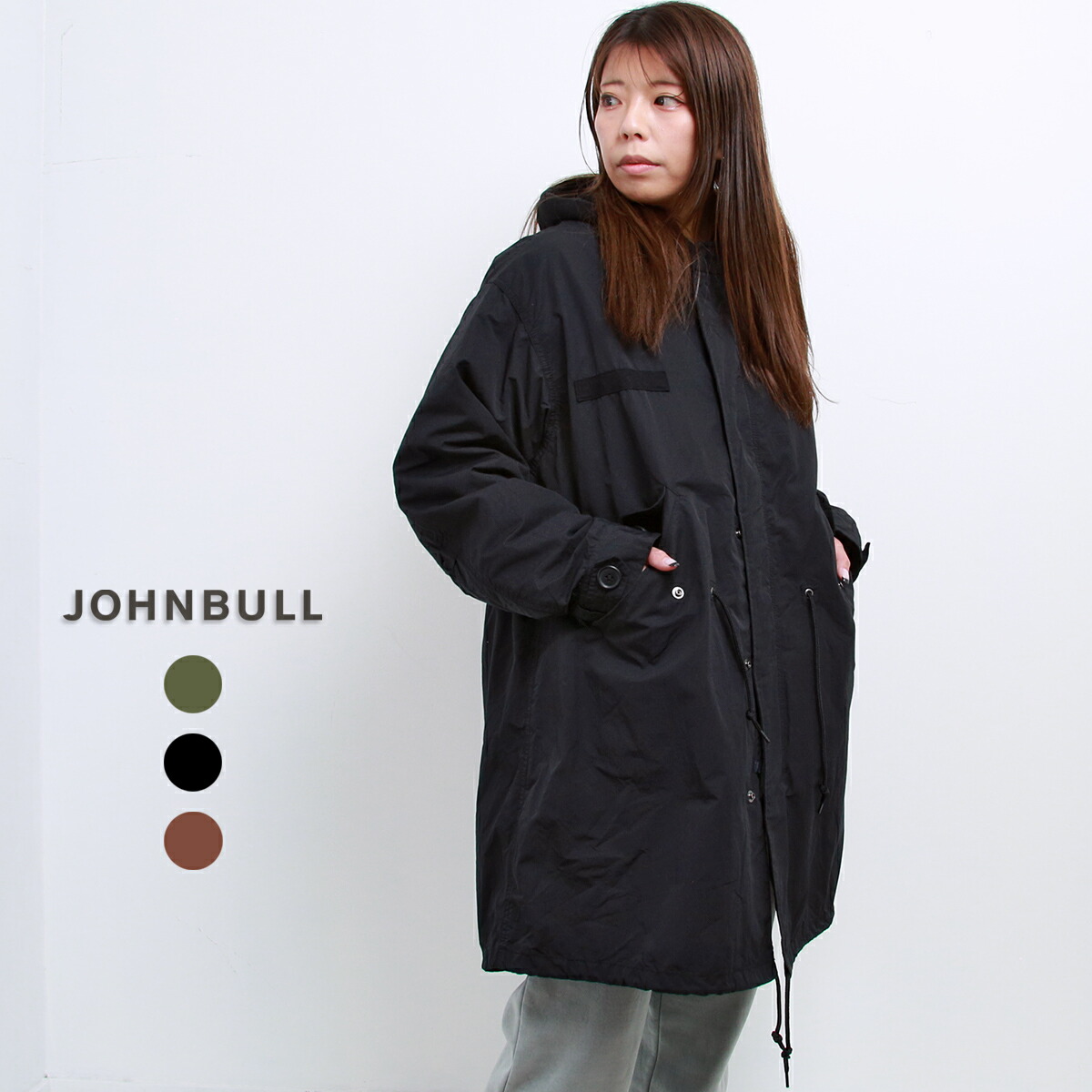 楽天市場】JOHNBULL ショートM-65モッズコート レディース メンズ