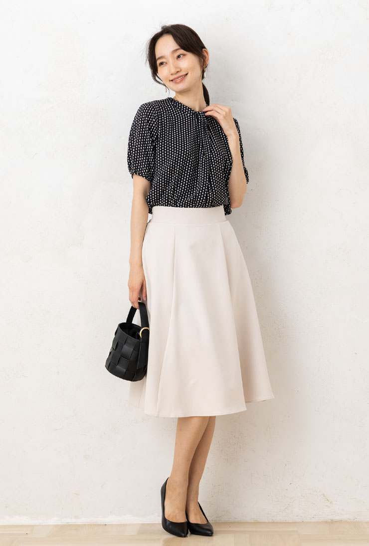 楽天市場】スカート ミモレ ひざ丈 レディース ポケット付き