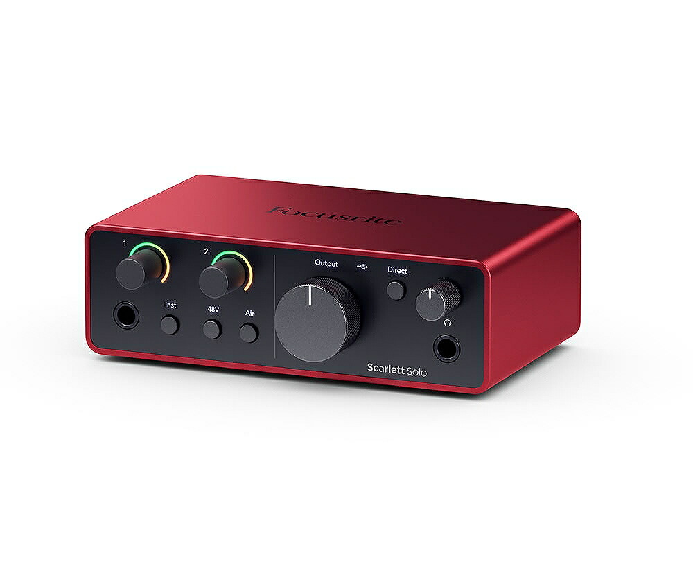 楽天市場】focusrite scarlett solo (3rd gen) usb audio interfaceの通販