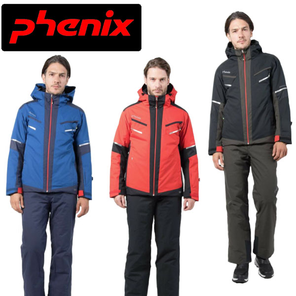 PHENIX スキーウェアセット ネイビー/クリーム/レッド Phenix スキー