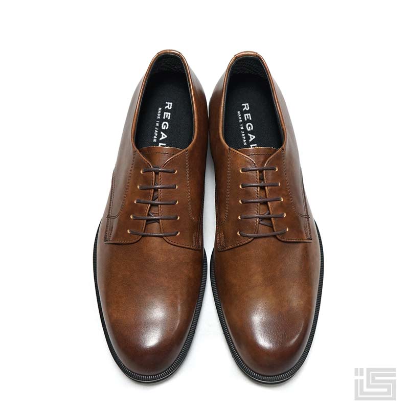 楽天市場】□ REGAL リーガル 34CL-BD Dark Brown 外羽根 プレーントゥ