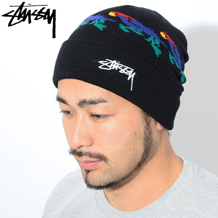 楽天市場】ステューシー STUSSY ニット帽 Parrot Cuff(stussy beanie