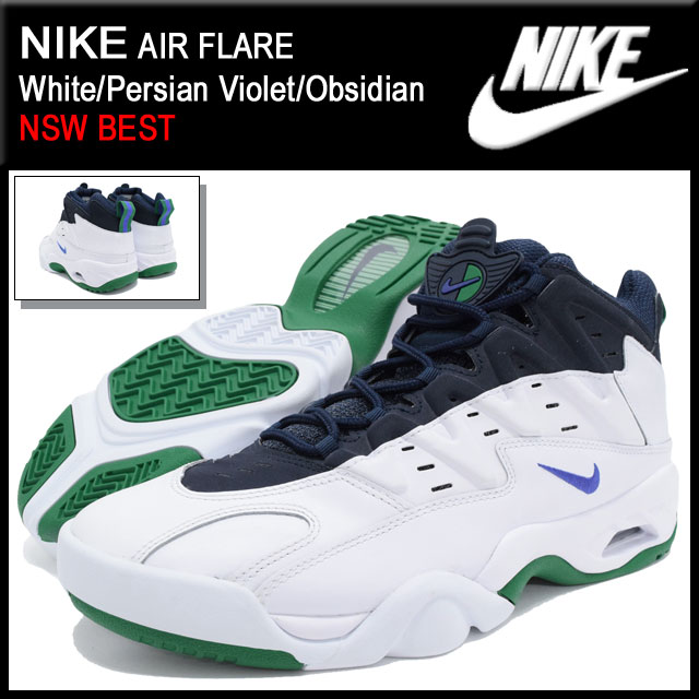 楽天市場】ナイキ NIKE スニーカー エア フレア White/Persian Violet
