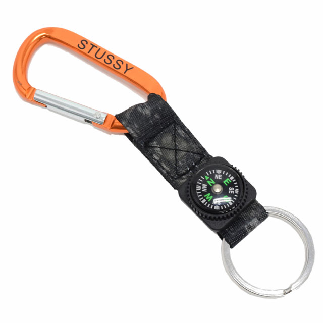 楽天市場】ステューシー STUSSY カラビナ Compass(stussy Carabiner