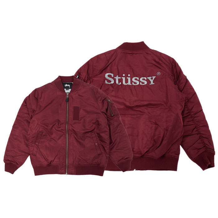 楽天市場】ステューシー STUSSY ジャケット メンズ MA-1(stussy JKT