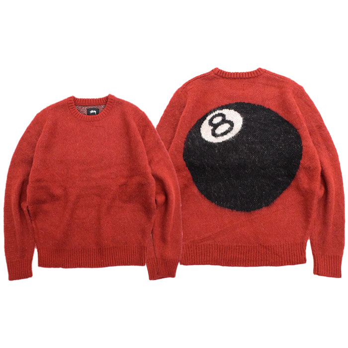 楽天市場】ステューシー STUSSY セーター メンズ 8 Ball Heavy Brushed