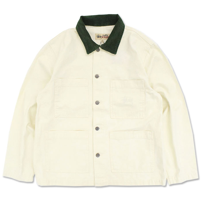 楽天市場】ステューシー STUSSY ジャケット メンズ Cord Collar Canvas