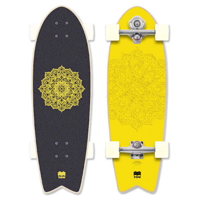 楽天市場】ヤウ YOW スケボー スケートボード コンプリート 30インチ