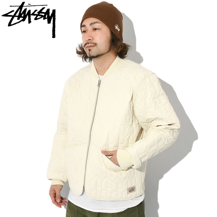 楽天市場】ステューシー STUSSY ジャケット メンズ S Quilted Liner