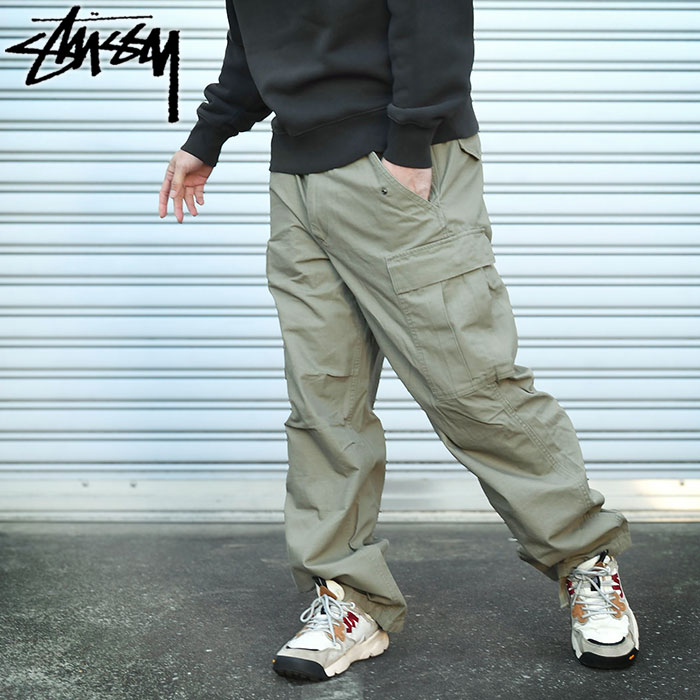 楽天市場】ステューシー STUSSY パンツ メンズ Ripstop Military Cargo