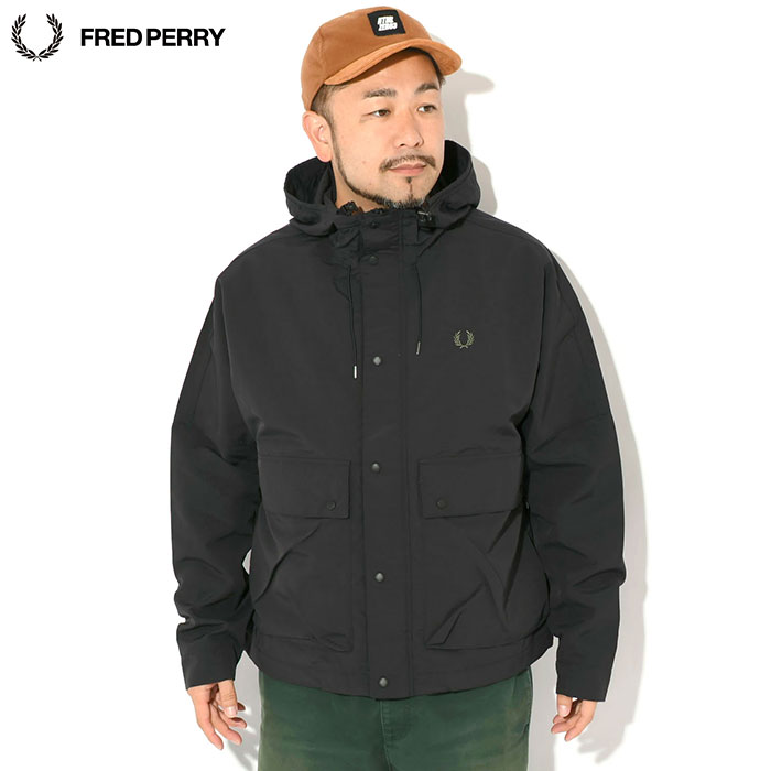 楽天市場】フレッドペリー FRED PERRY ジャケット メンズ クロップド