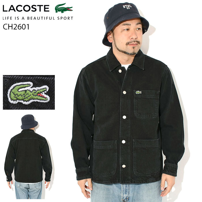 楽天市場】ラコステ LACOSTE ジャケット メンズ CH2601 デニム