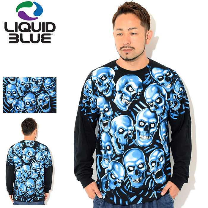 楽天市場】リキッド ブルー LIQUID BLUE ロンT Tシャツ 長袖 メンズ