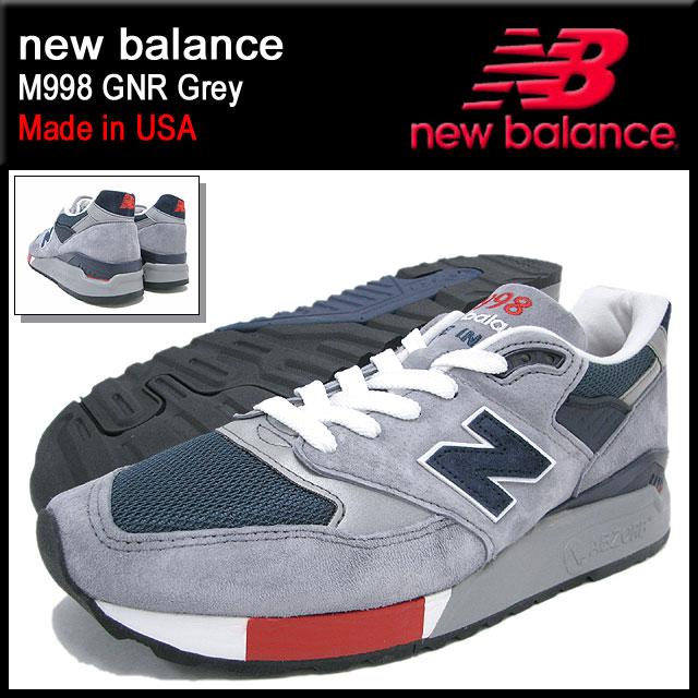 楽天市場】ニューバランス new balance スニーカー M998 GNR Grey