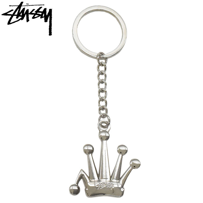 楽天市場】ステューシー STUSSY キーホルダー Metal Bent Crown
