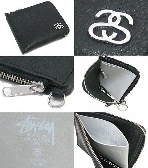 楽天市場】ステューシー STUSSY Chain Zip ウォレット(stussy wallet