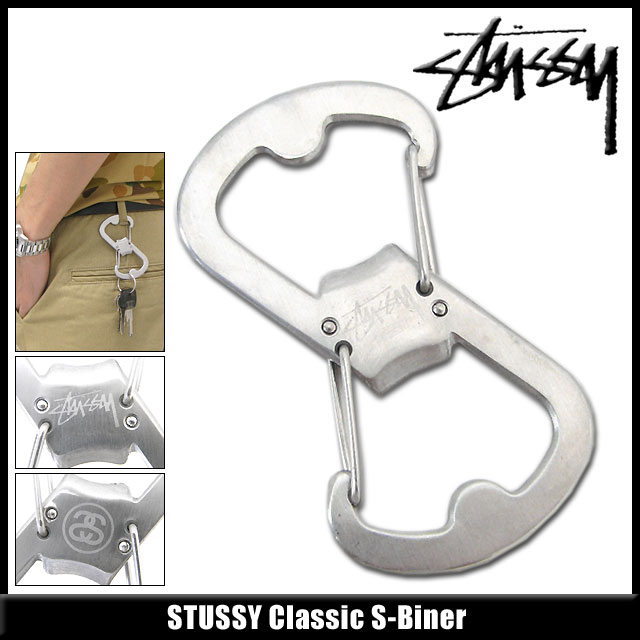楽天市場】ステューシー STUSSY Classic カラビナ(stussy S-Biner