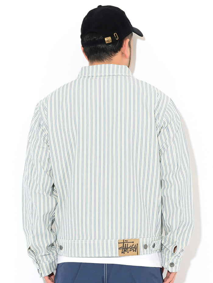 楽天市場】ステューシー STUSSY ジャケット メンズ Stripe Garage