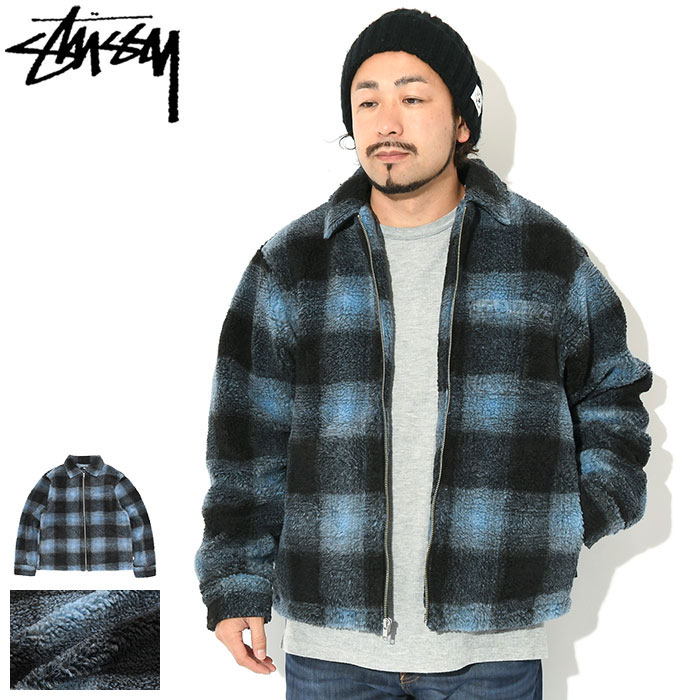 楽天市場】ステューシー STUSSY ジャケット メンズ Shadow Plaid