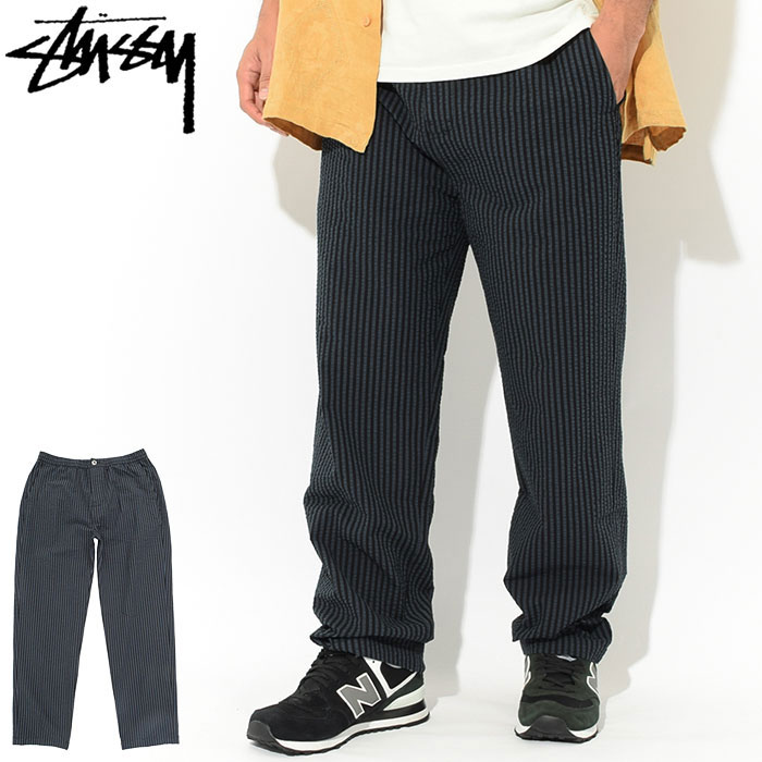 楽天市場】ステューシー STUSSY パンツ メンズ Stripe Seersucker