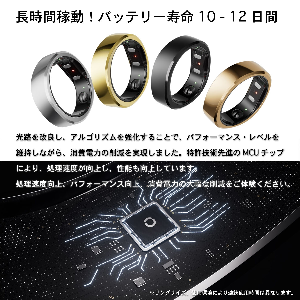 楽天市場】RingConn 第2世代 スマート リング（サイズが分かる方用の