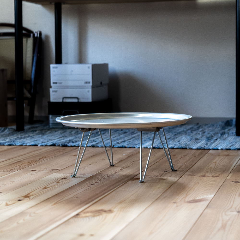 楽天市場】松野屋 アルマイトちゃぶ台 ローテーブル 折りたたみ