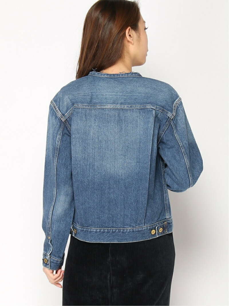 楽天市場】L'ATELIER DENIME D'IENA/リメイクタックデニムブルゾン L