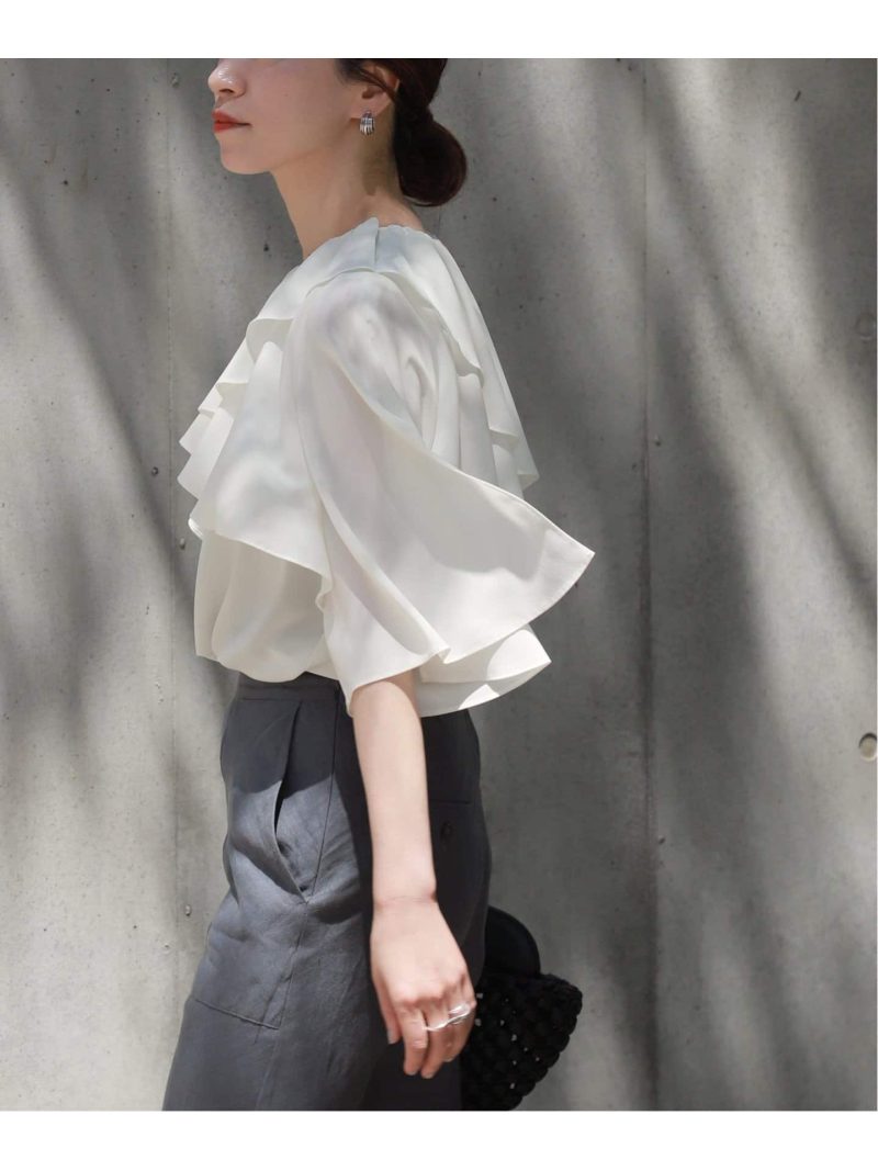 VERMEIL par iena TAC/E クロスケープブラウス 楽天市場】【SALE／30