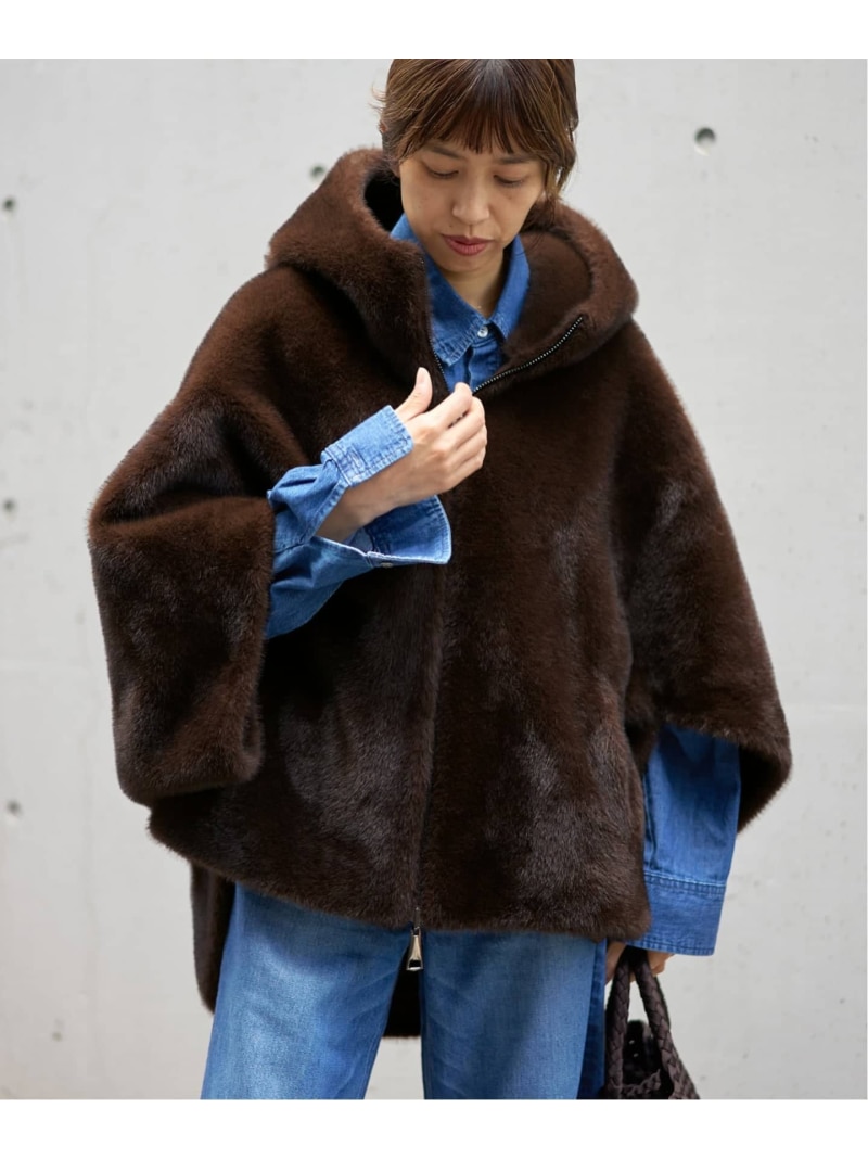 楽天市場】LOU ANDREA/ルーアンドレア ECO FUR BZ エコファーブルゾン