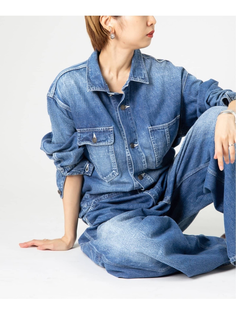 楽天市場】【INSCRIRE/アンスクリア】Denim オールインワン VERMEIL