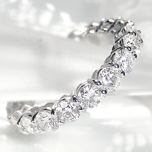 楽天市場】【中央宝研鑑定書付】pt950【3.3〜4.0ct】ダイヤモンド フル