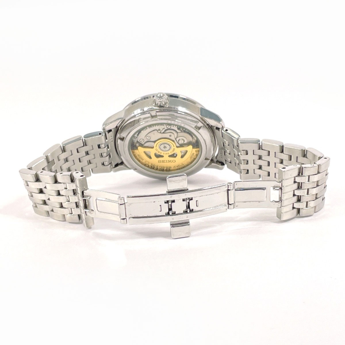 楽天市場】SEIKO セイコー プレザージュ オープンハート 4R39-00M0