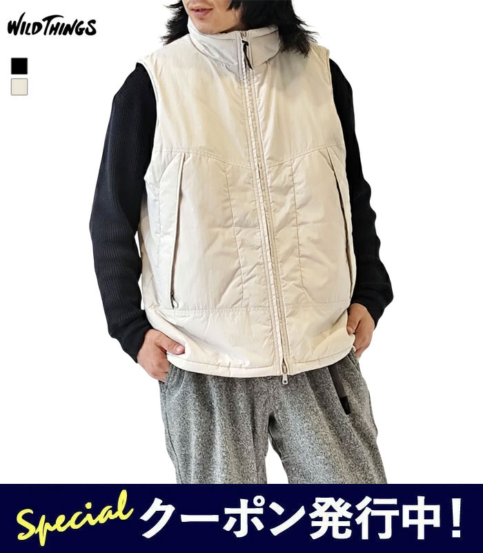 楽天市場】【SALE】ワイルドシングス WILD THINGS 中綿 ベスト