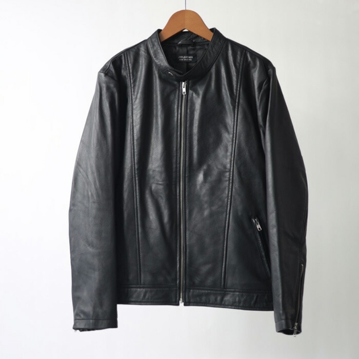 楽天市場】【3/11まで！10％オフ】レザージャケット シングル