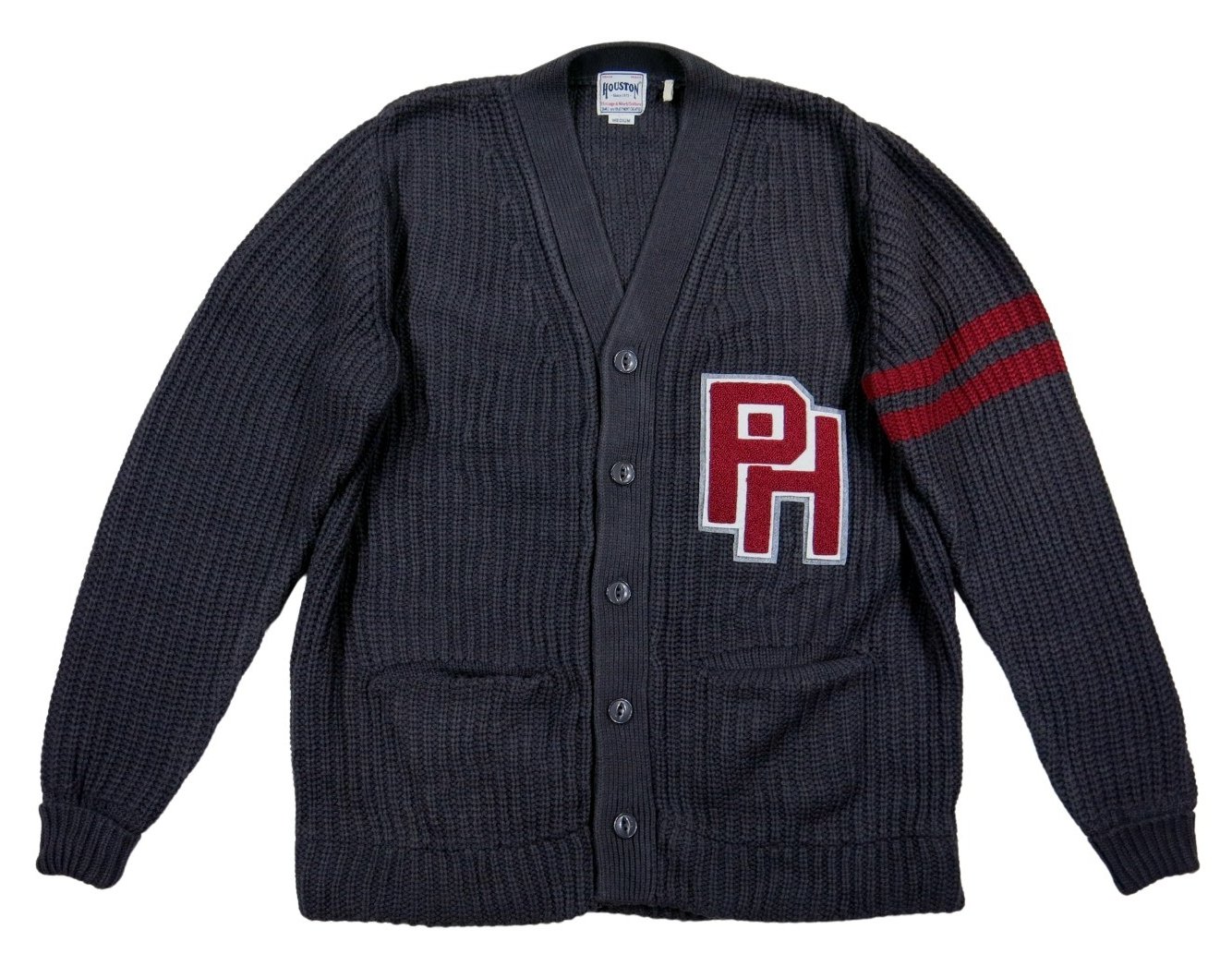 楽天市場】【3色3サイズ】 jf842 新品 HOUSTON さがら刺繍 ローゲージ