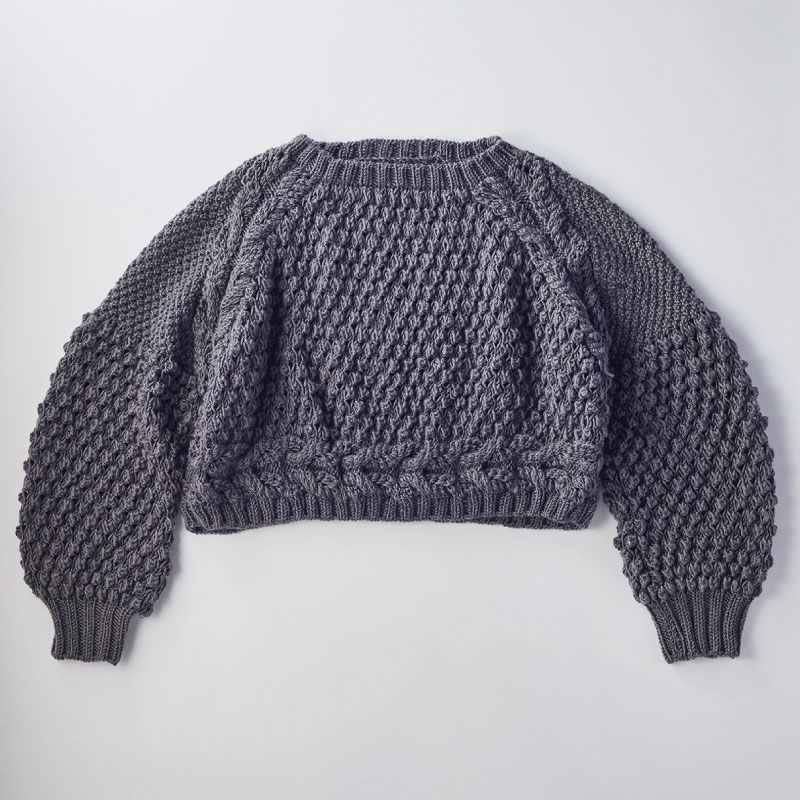 楽天市場】アトリエ K'sK 岡本啓子 手編みキット 5目一度のプル