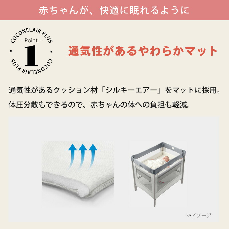 楽天市場】ココネルエアープラスAB アップリカ 正規品 コンパクト