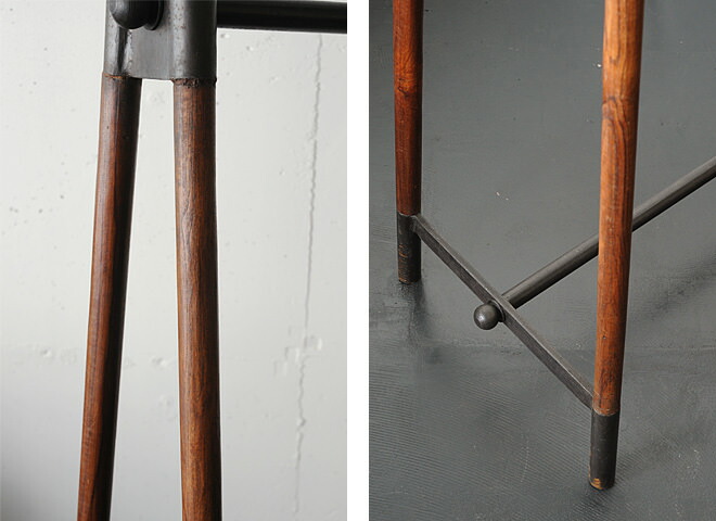 楽天市場】【インダストリアル 家具 ハンガーラック アイアン ウッド