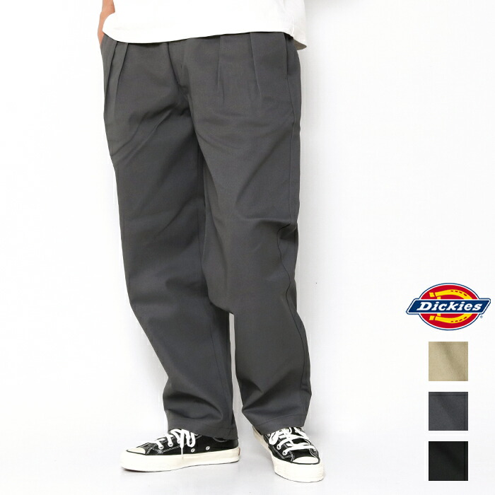 BLAMINK タックテーパード パンツ スラックス チノパン コットン