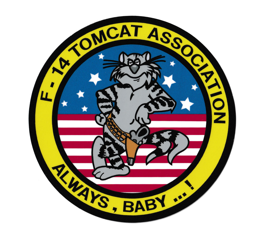 楽天市場】トムキャット ステッカー ミリタリー アメリカン おしゃれ