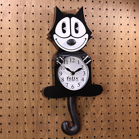 楽天市場】フィリックス・ザ・キャット 掛け時計 振り子時計 おしゃれ