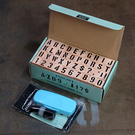 楽天市場】ステンシルスタンプ U.S.ミリタリーステンシルスタンプ