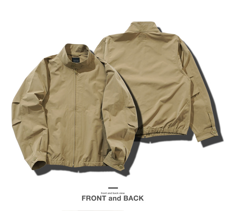 楽天市場】撥水 スタンドカラー メンズ ジャケット◇撥水スタンド