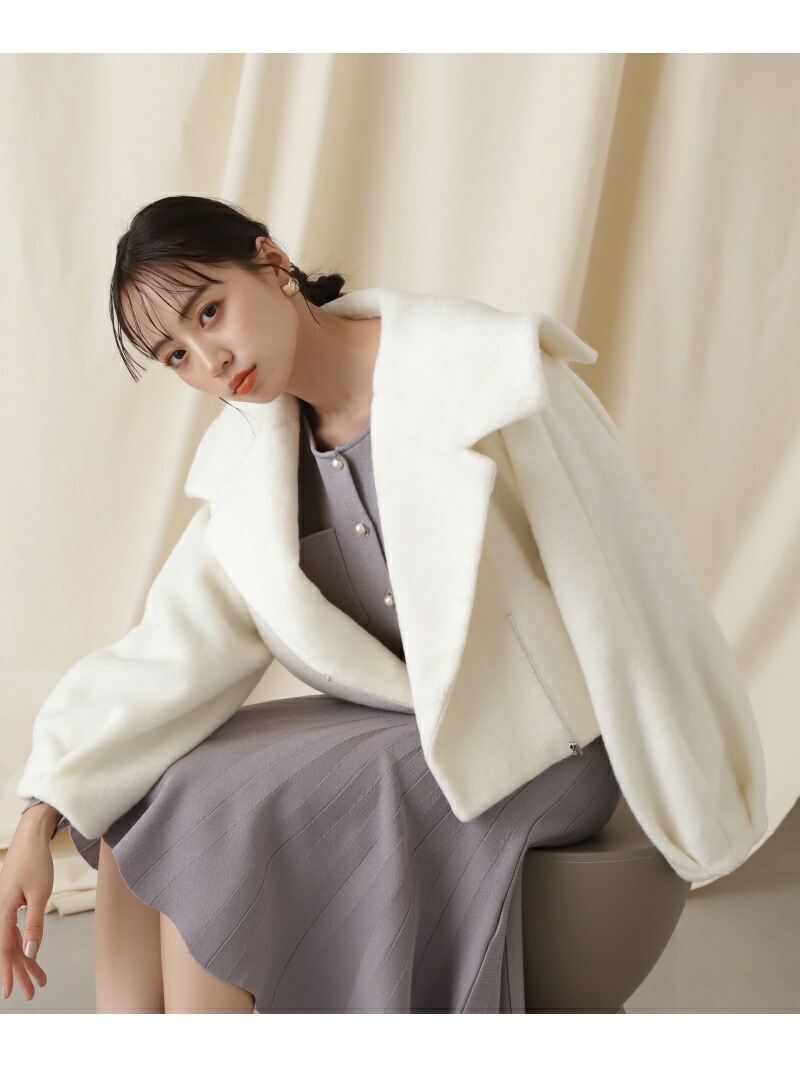 楽天市場】【SALE／40%OFF】ビッグカラーショートブルゾン JILL by