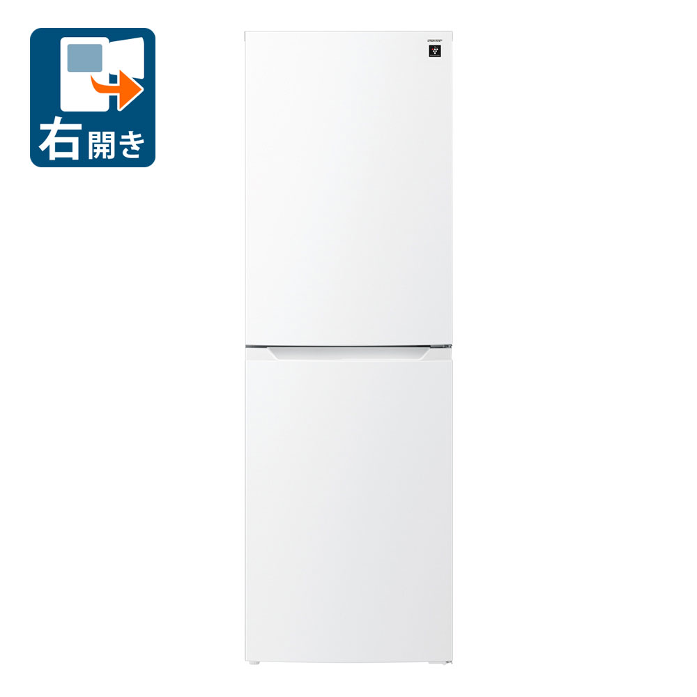 954⭕️冷蔵庫 シャープ 一人暮らし 小型 白 右開/左開対応 安い 設置