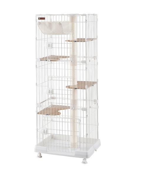 アイリスオーヤマ キャットランドケージ スリム 3段 PCLC-703