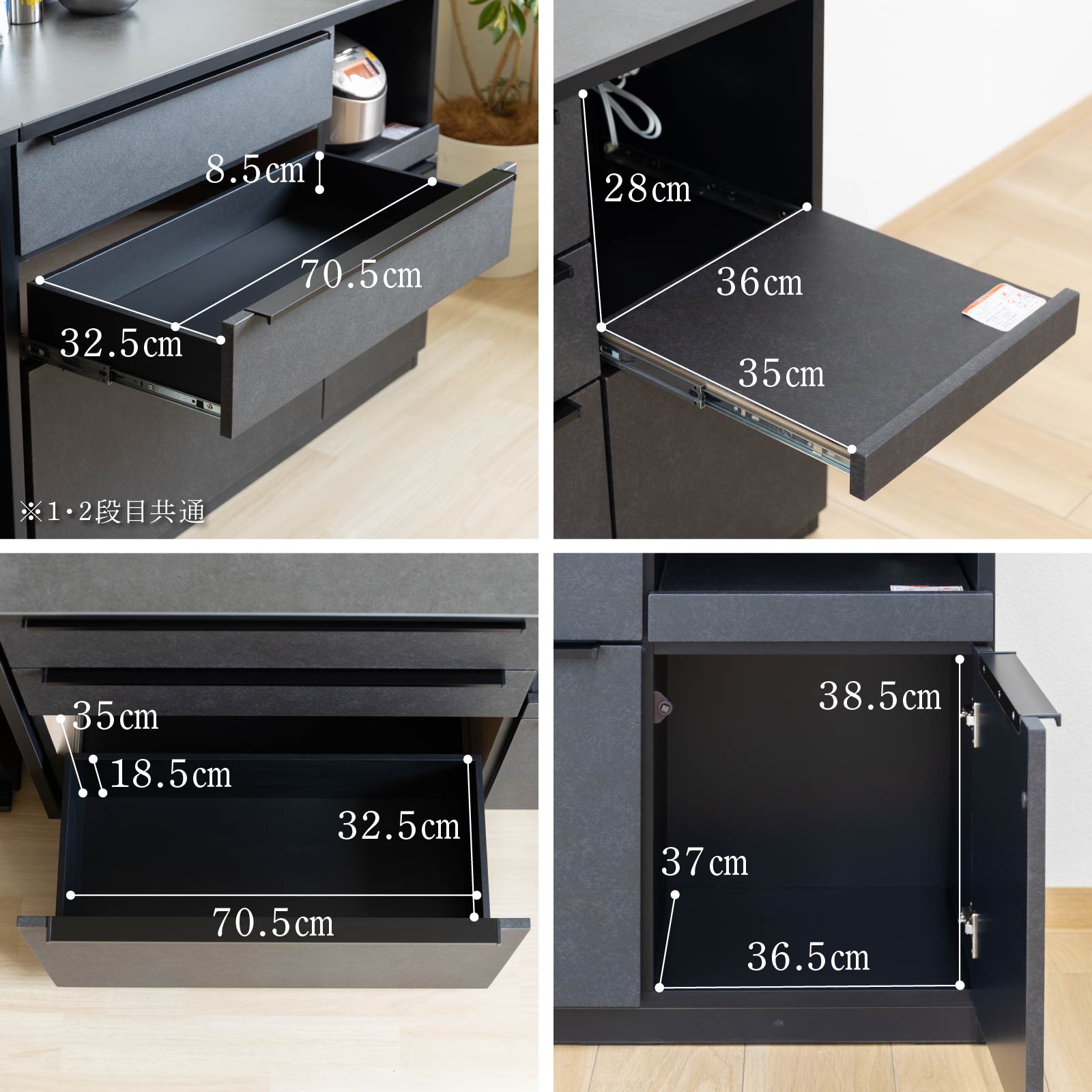 楽天市場】【15%OFFクーポン配布中!】 キッチンカウンター 180 cm 完成